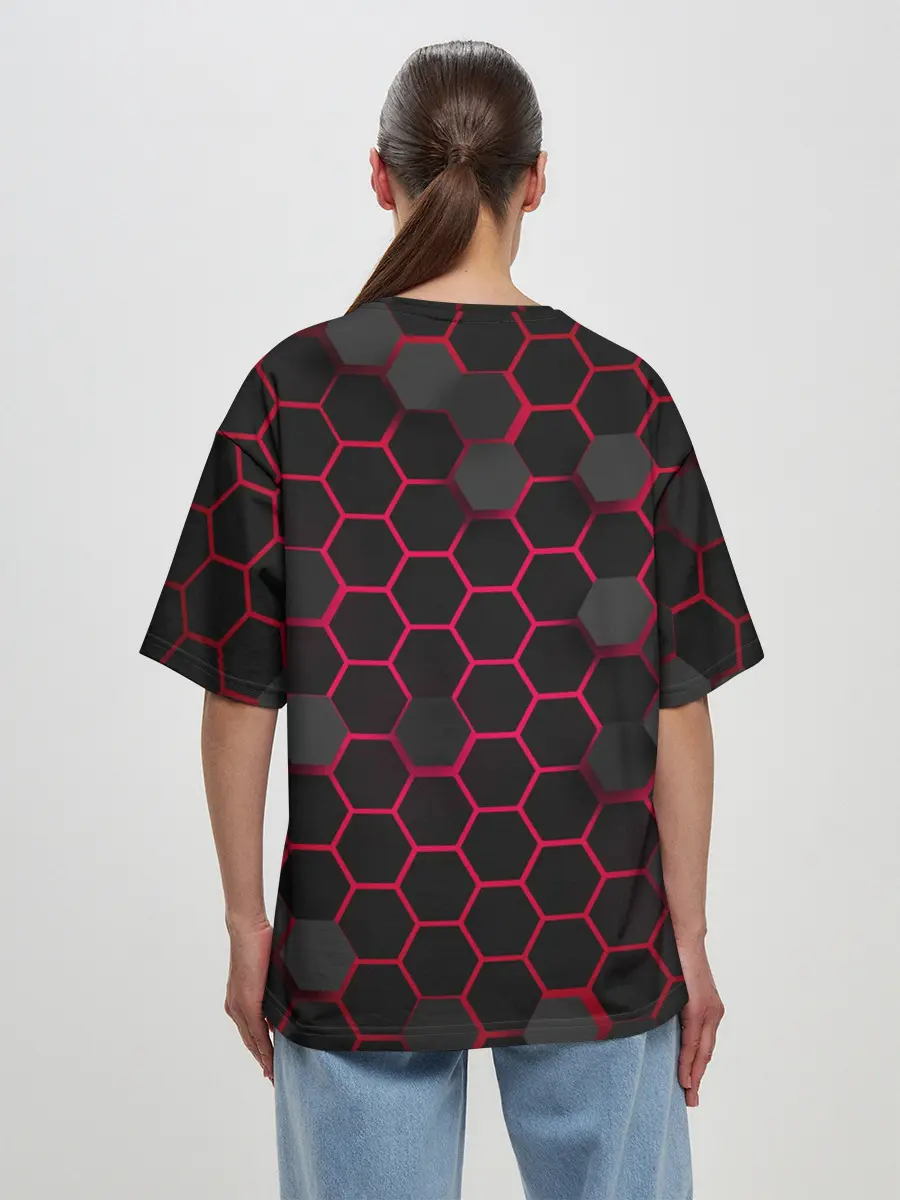 Женская футболка оверсайз / COUNTER STRIKE