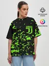 Женская футболка оверсайз / JUVENTUS