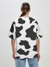Женская футболка оверсайз / COW PRINT
