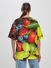 Женская футболка оверсайз / Фруктовый рай