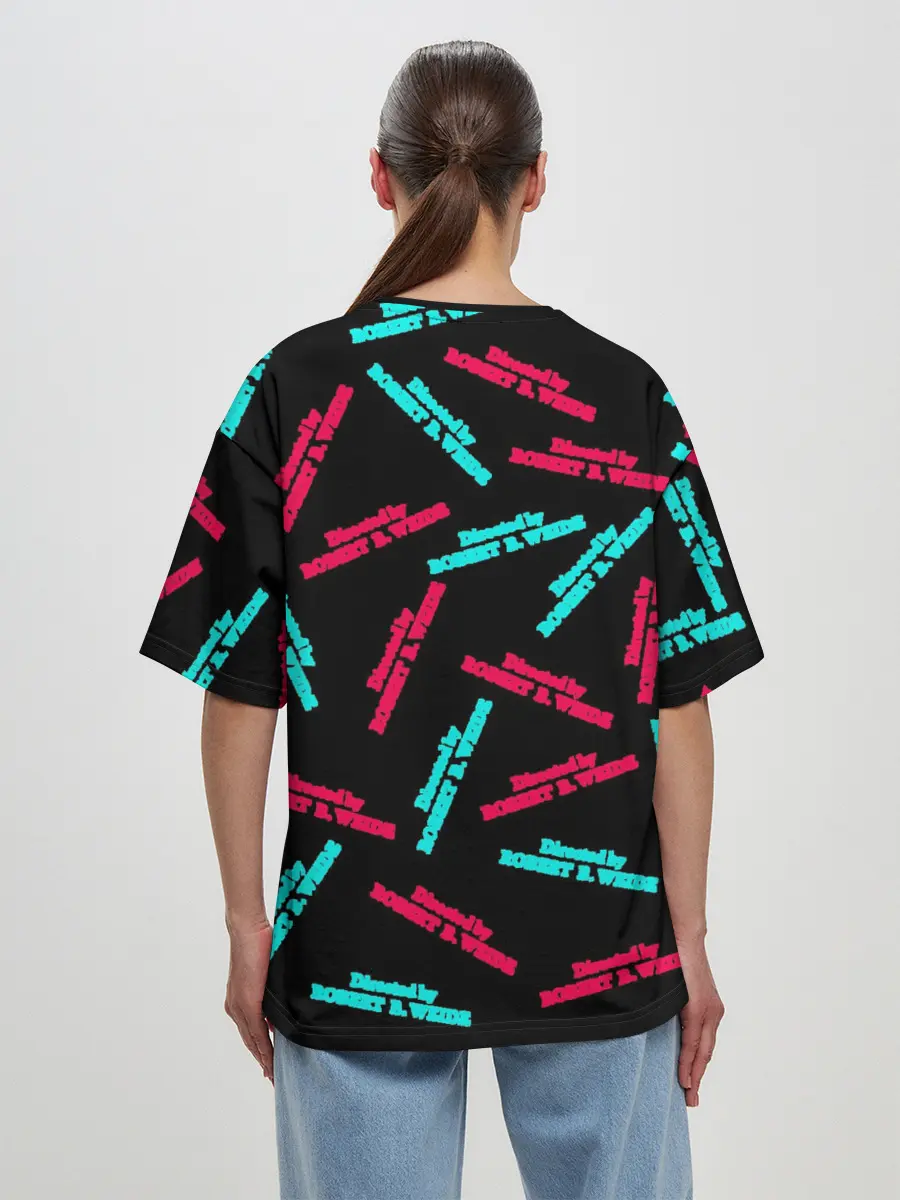 Женская футболка оверсайз / Directed by R. B. Weide Glitch