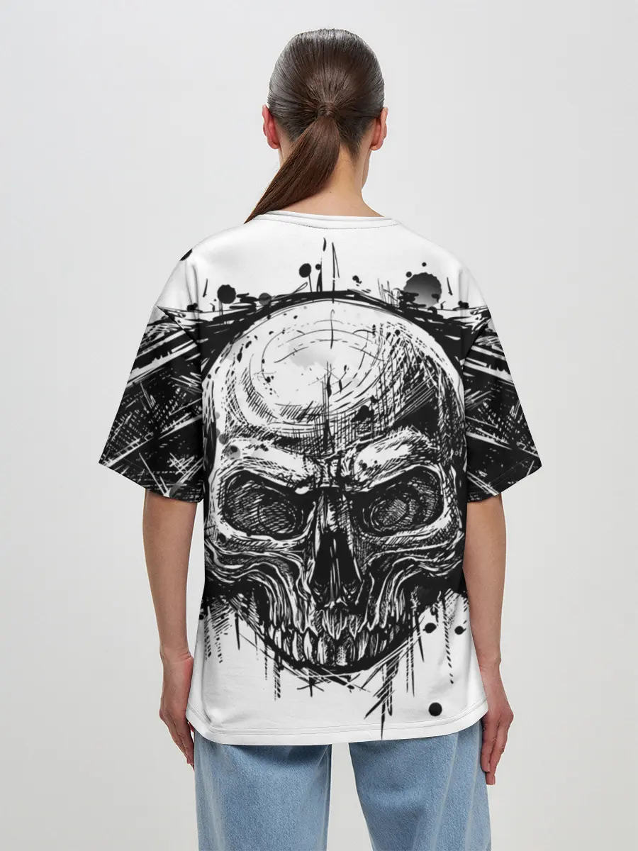 Женская футболка оверсайз / Metallica