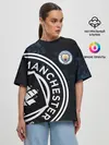 Женская футболка оверсайз / Manchester City