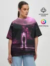 Женская футболка оверсайз / Teleport