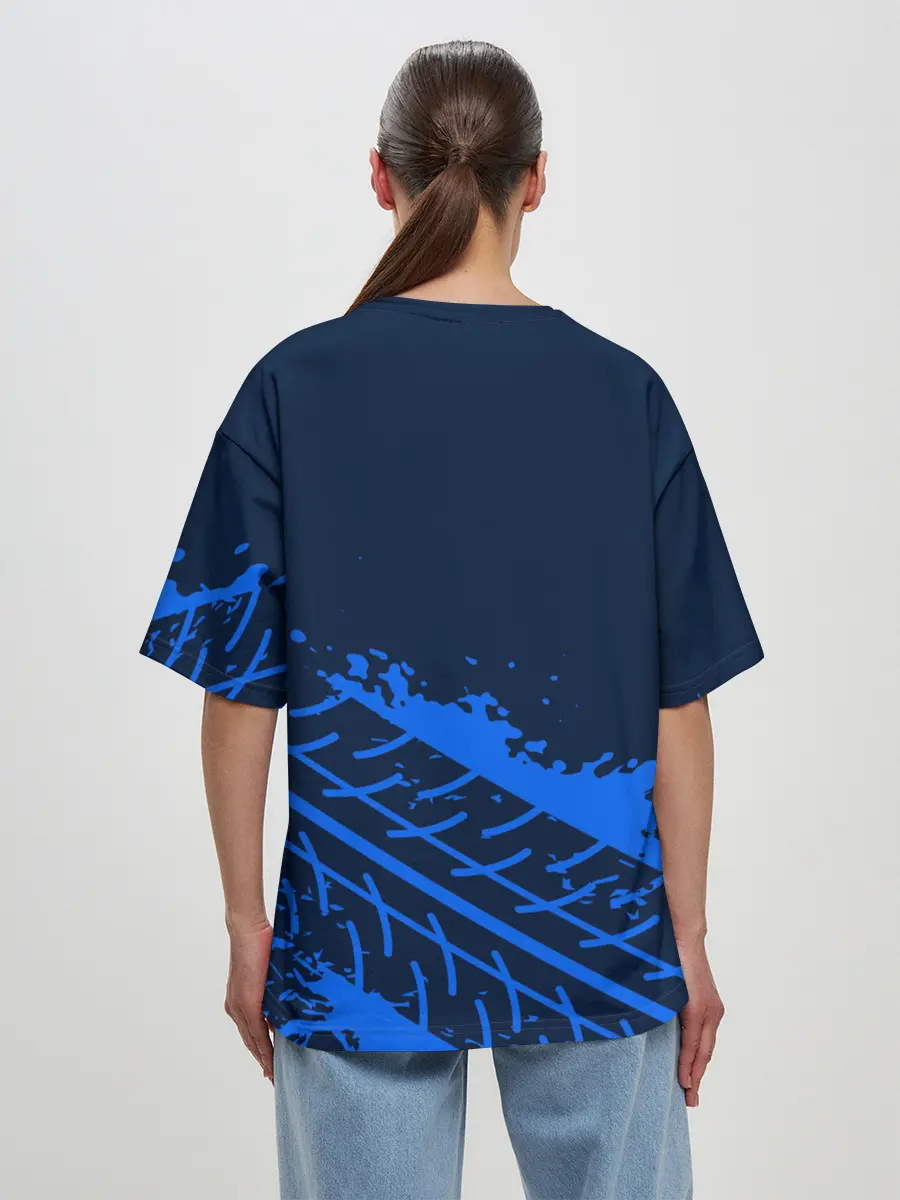 Женская футболка оверсайз / TOYOTA / ТОЙОТА