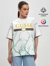 Женская футболка оверсайз / GUSSI / ГУСИ