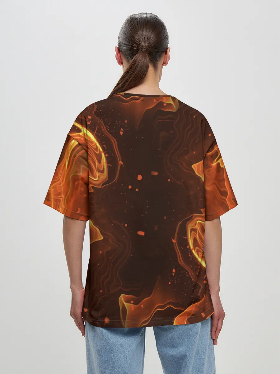 Женская футболка оверсайз / COUNTER STRIKE