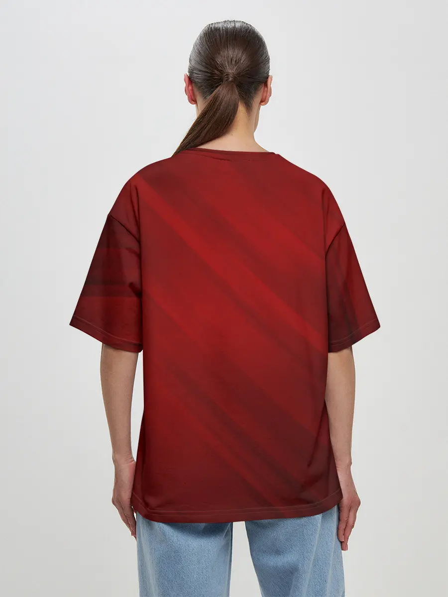 Женская футболка оверсайз / MERCEDES