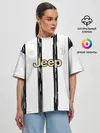 Женская футболка оверсайз / Juventus | Home Authentic style