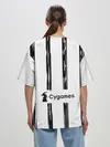 Женская футболка оверсайз / Juventus | Home Authentic style
