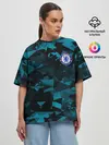 Женская футболка оверсайз / Chelsea | Челси