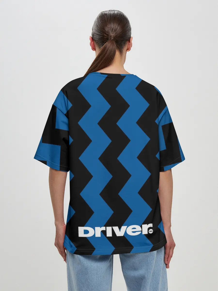 Женская футболка оверсайз / Inter | Home Jersey