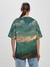 Женская футболка оверсайз / Горы