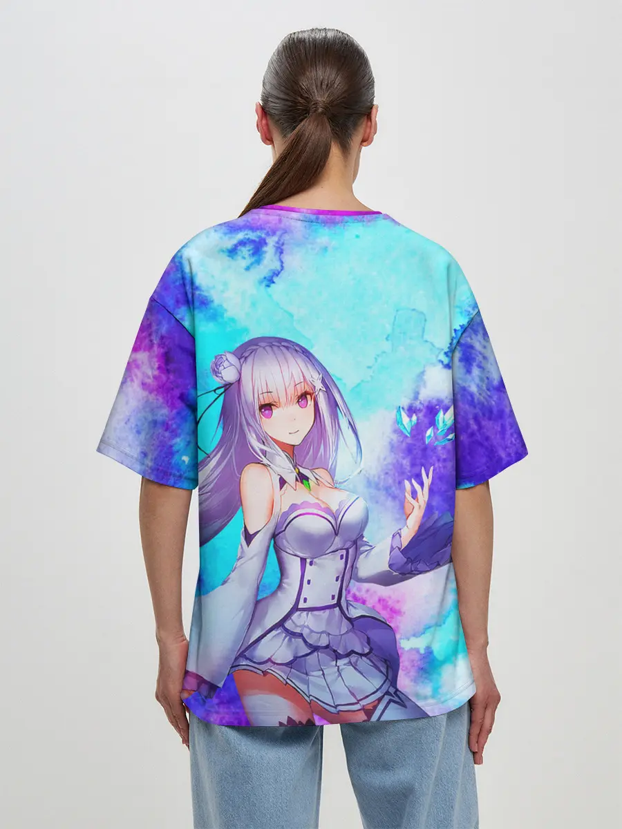 Женская футболка оверсайз / Re:Zero