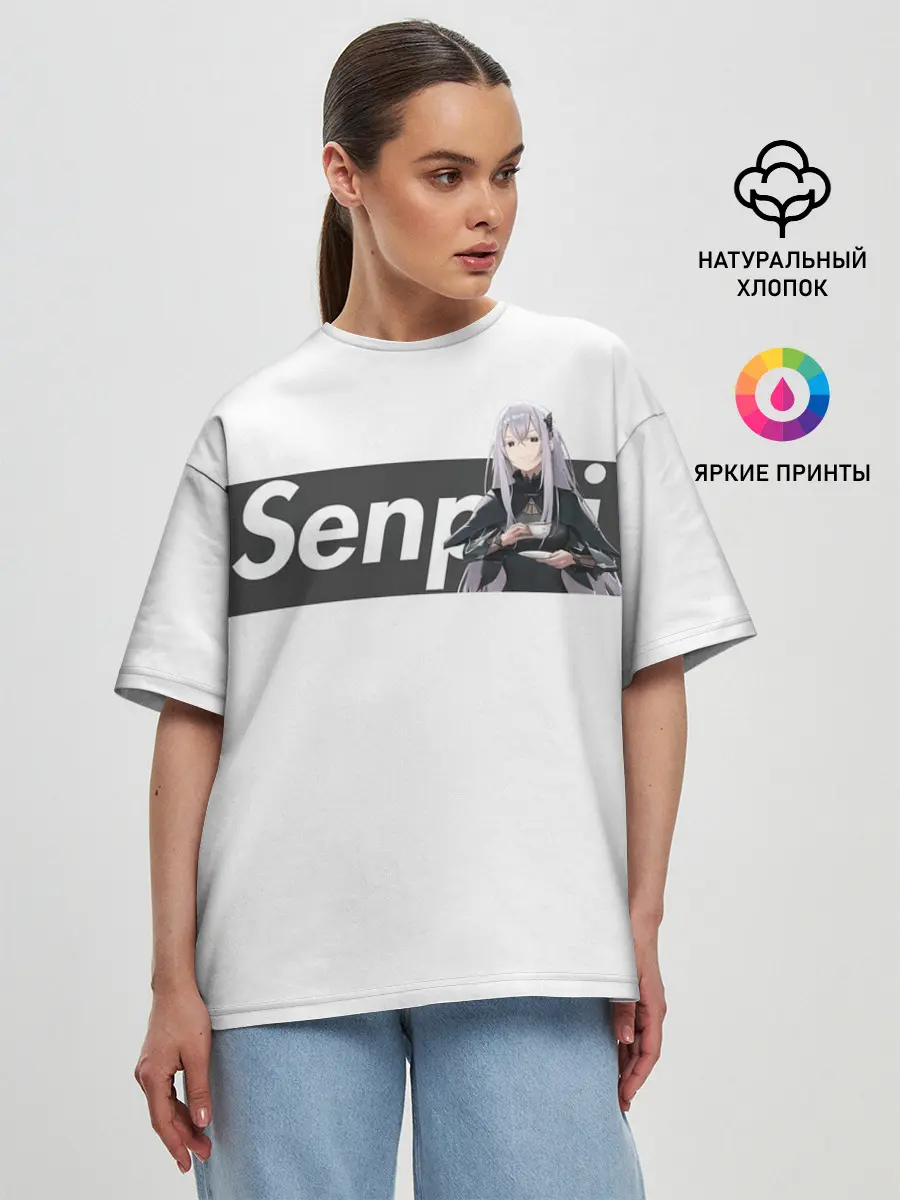 Женская футболка оверсайз / Re:Zero