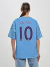 Женская футболка оверсайз / L. Messi Manchester City