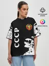 Женская футболка оверсайз / СССР / USSR