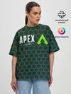 Женская футболка оверсайз / APEX LEGENDS / АПЕКС ЛЕГЕНД