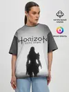 Женская футболка оверсайз / Horizon Zero Dawn