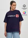 Женская футболка оверсайз / UMBRELLA CORP / АМБРЕЛЛА
