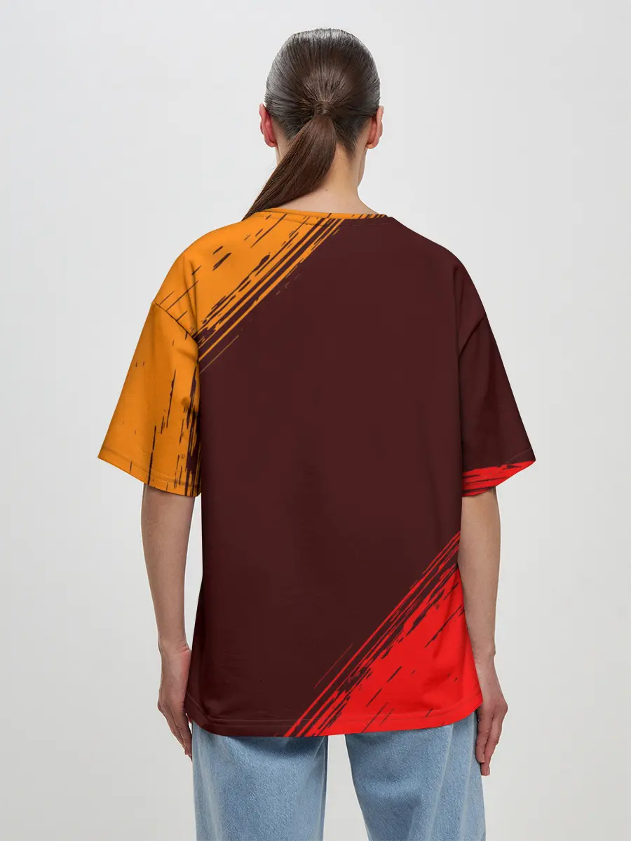 Женская футболка оверсайз / ЪУЪ СЪУКА