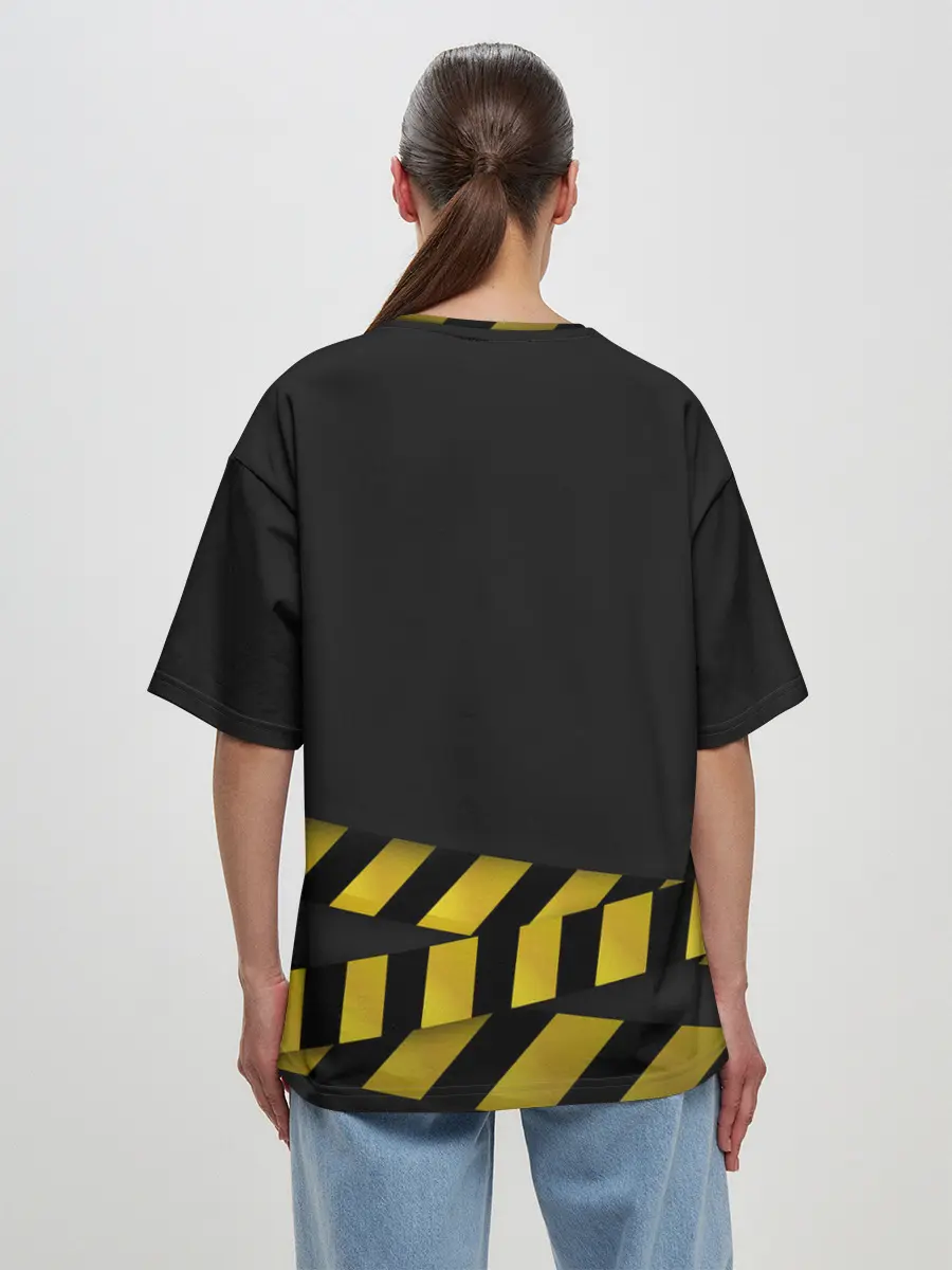 Женская футболка оверсайз / Free Fire