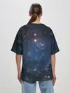 Женская футболка оверсайз / Космос