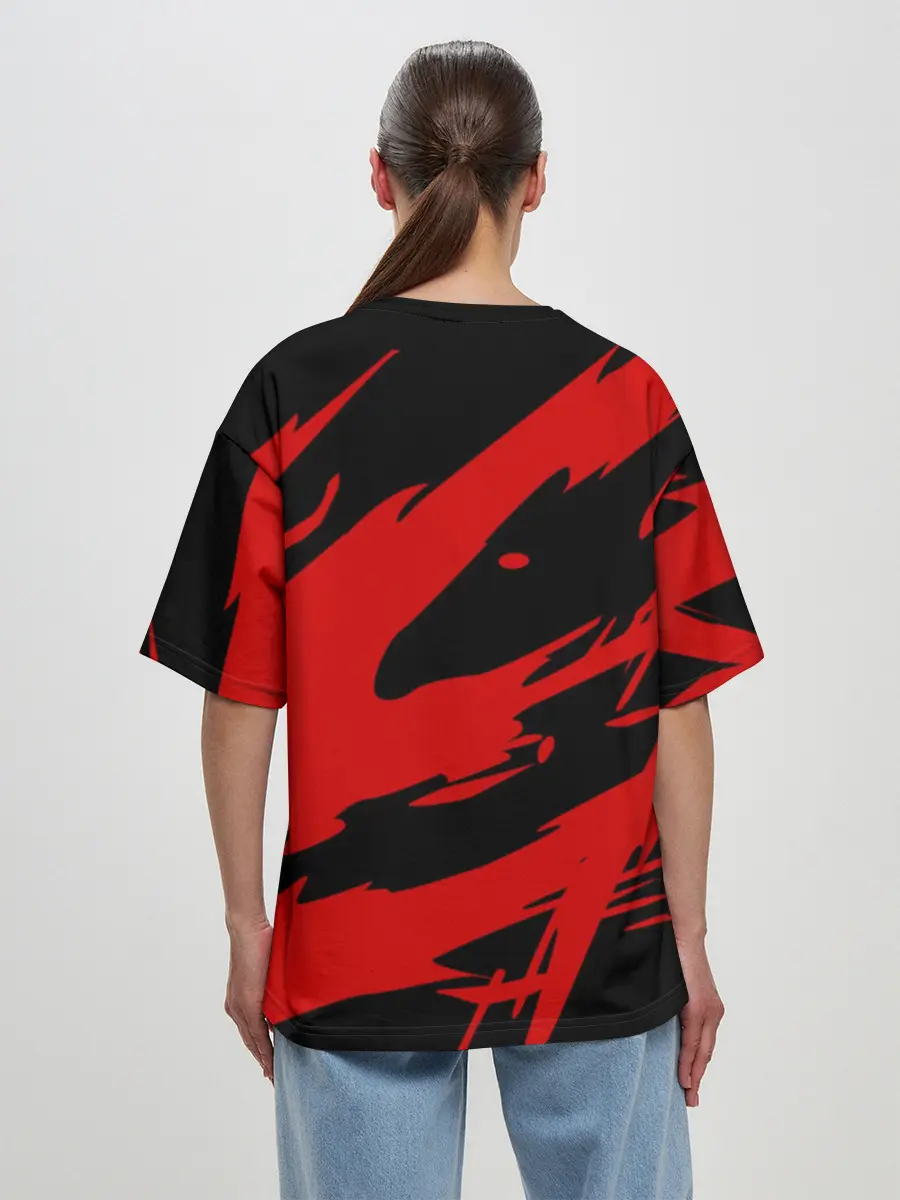 Женская футболка оверсайз / Канеки Кен