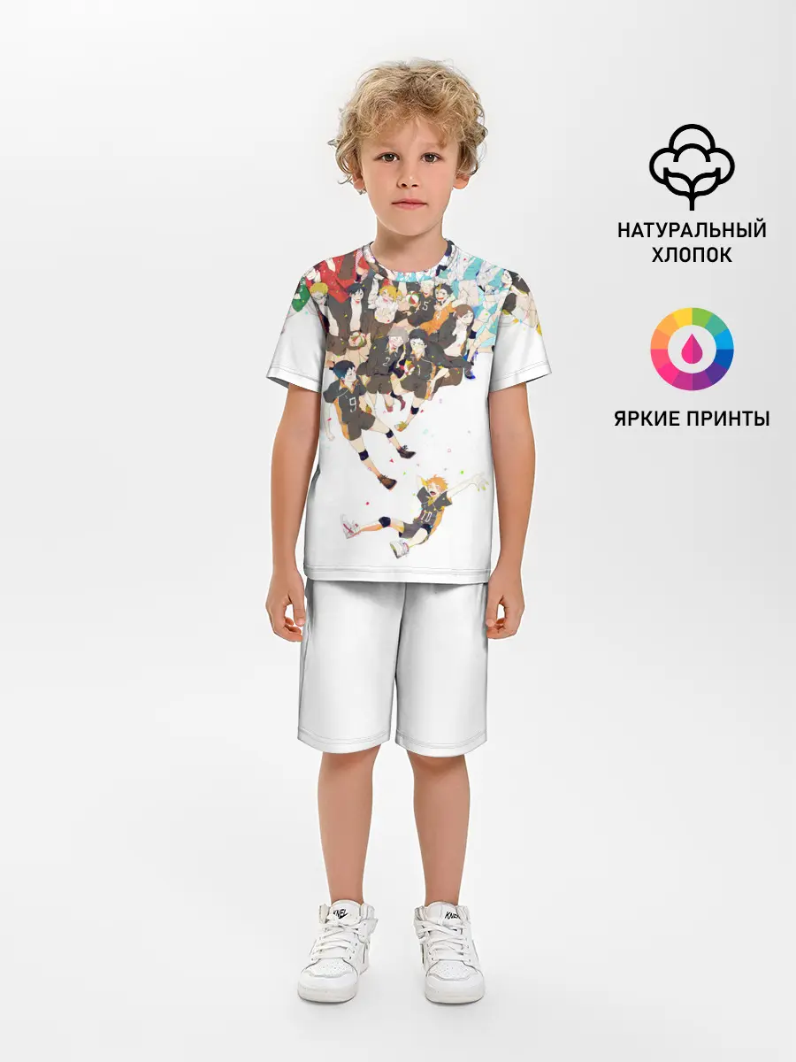 Детская пижама с шортами / Все герои Haikyuu