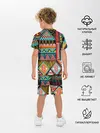 Детская пижама с шортами / Африканский стиль