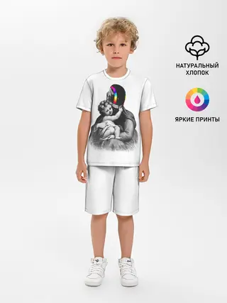 Детская пижама с шортами / Daft Punk