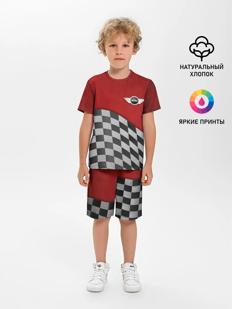 Детская пижама с шортами / Финиш Cooper