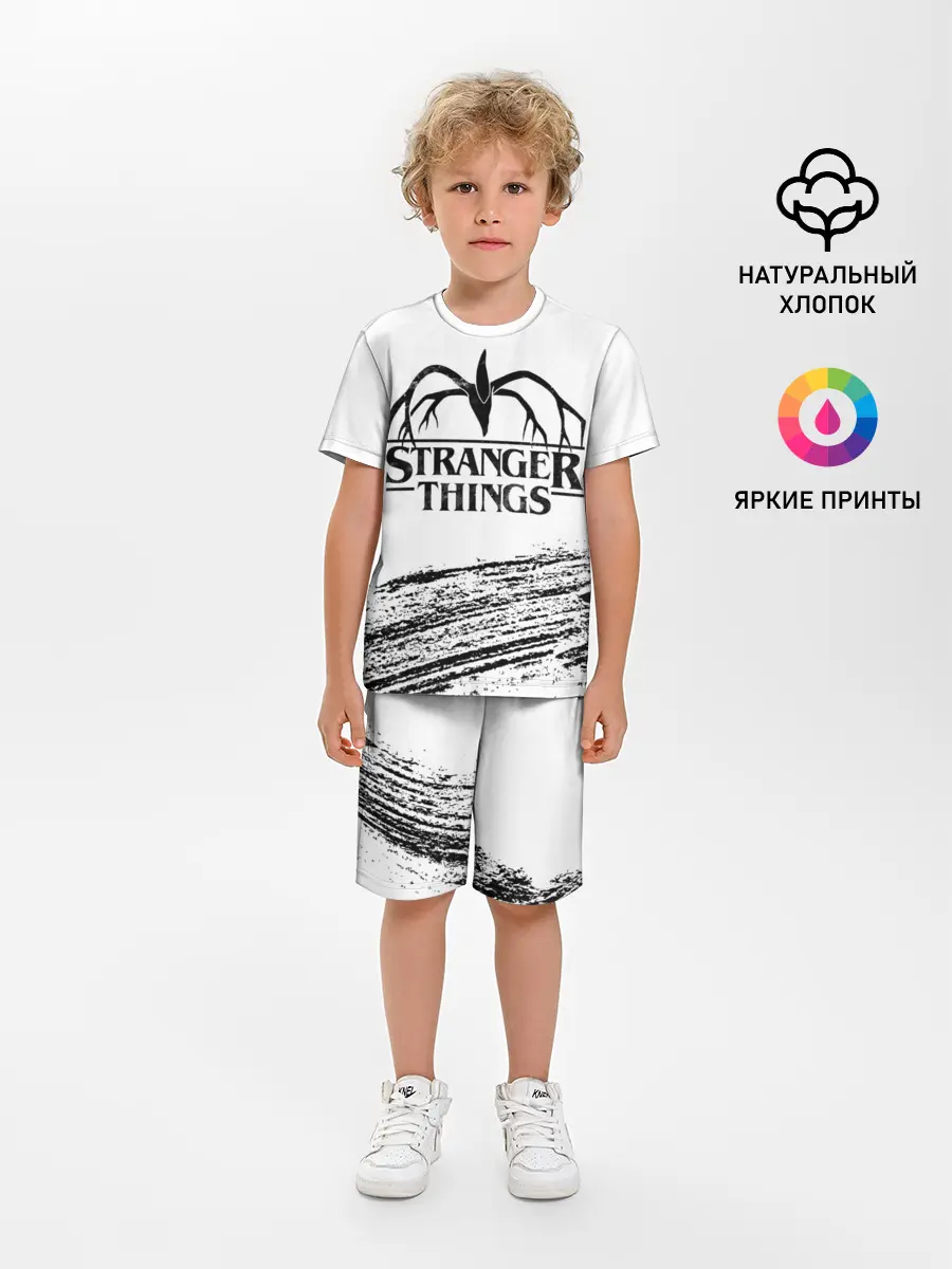 Детская пижама с шортами / STRANGER THINGS