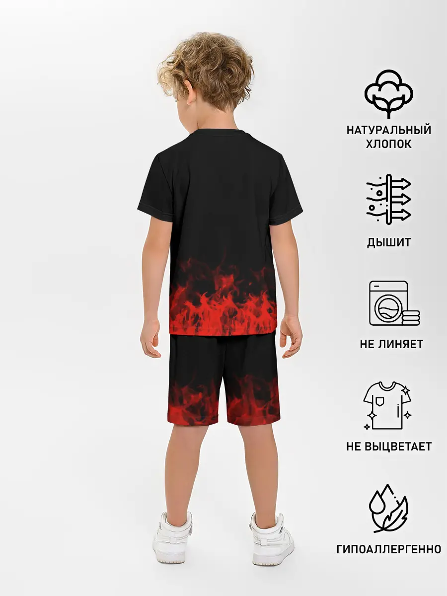 Детская пижама с шортами / Aerosmith