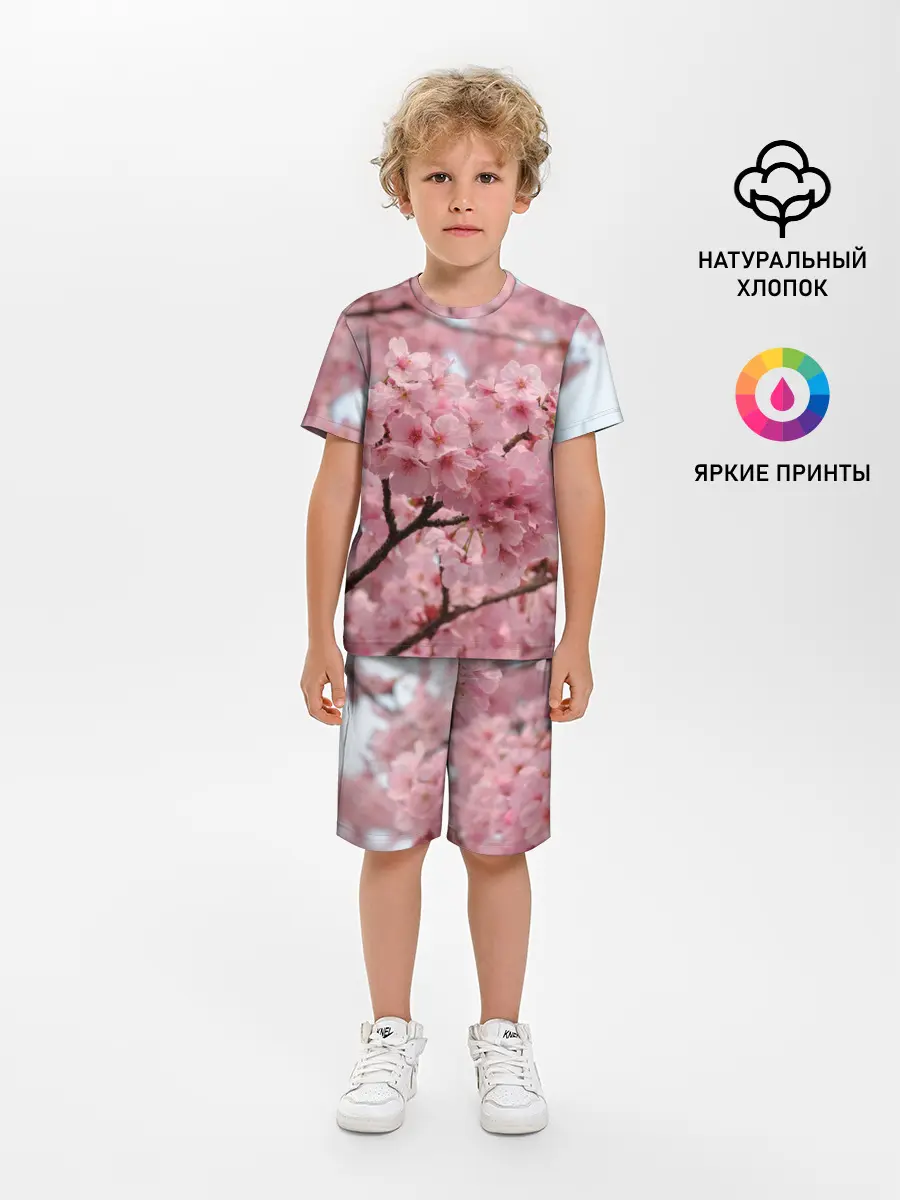 Детская пижама с шортами / САКУРА