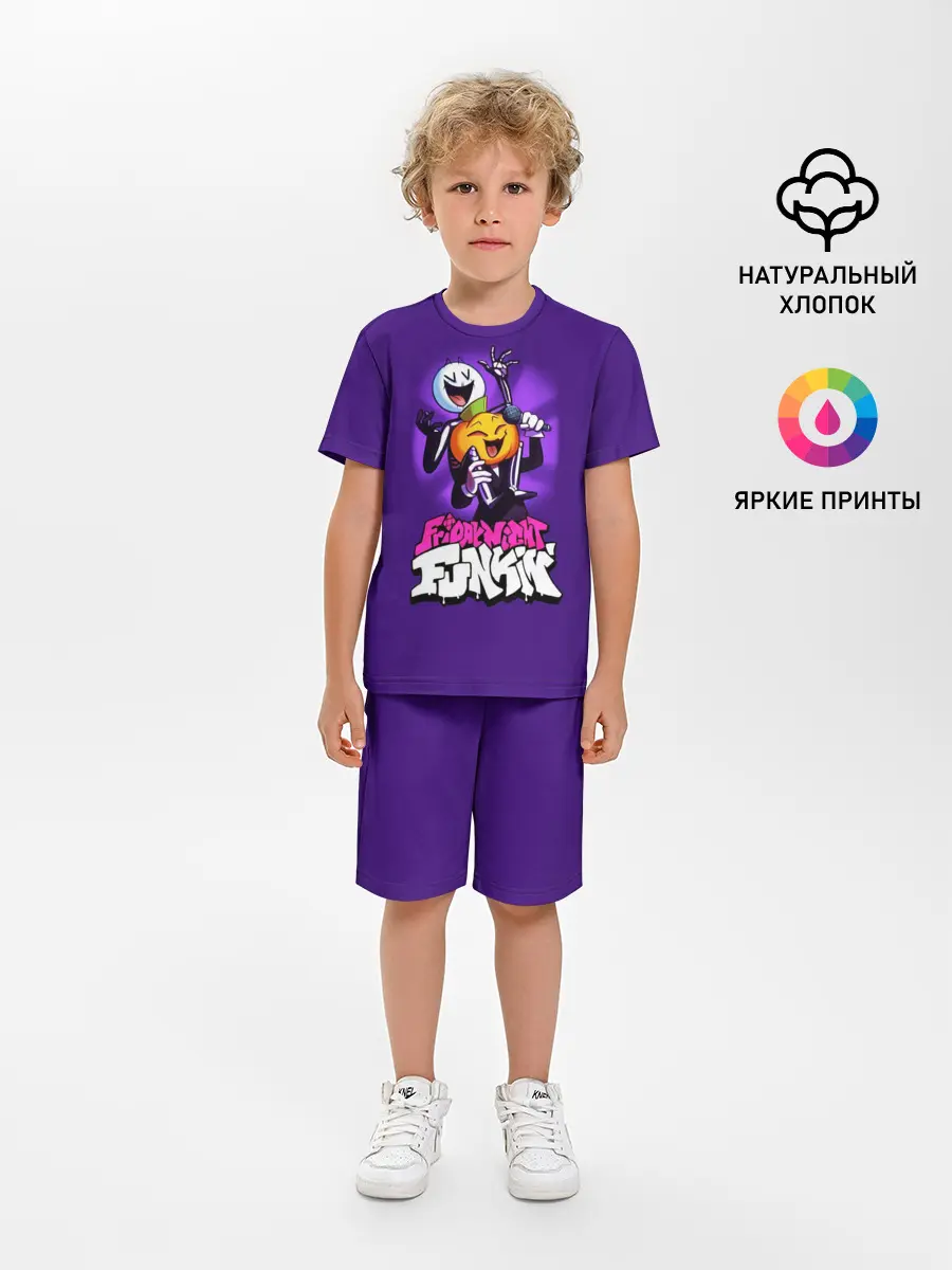 Детская пижама с шортами / FNF