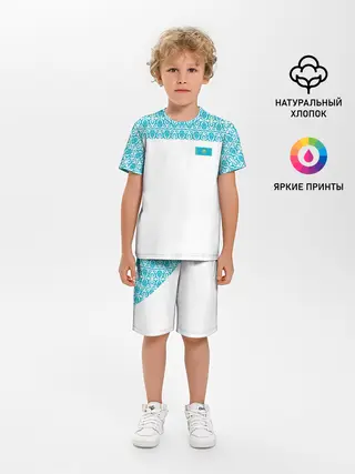 Детская пижама с шортами / Казахстан Форма
