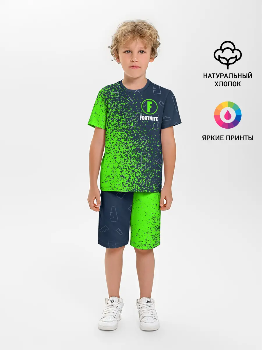 Детская пижама с шортами / FORTNITE / ФОРТНАЙТ
