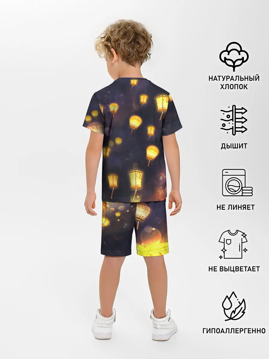 Детская пижама с шортами / Ху Тао. Genshin Impact
