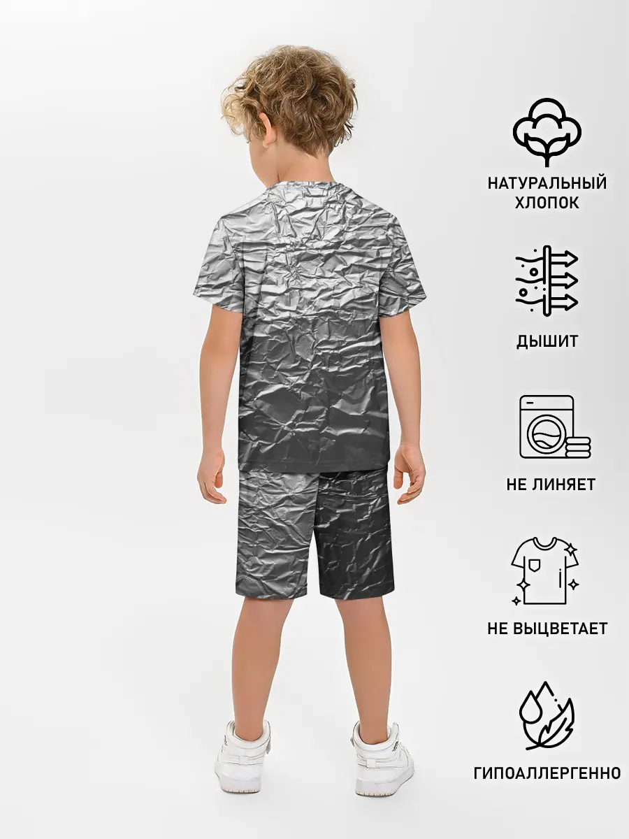 Детская пижама с шортами / Фольга