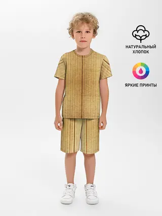 Детская пижама с шортами / Картон