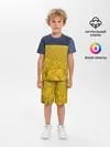 Детская пижама с шортами / Рапсовое поле