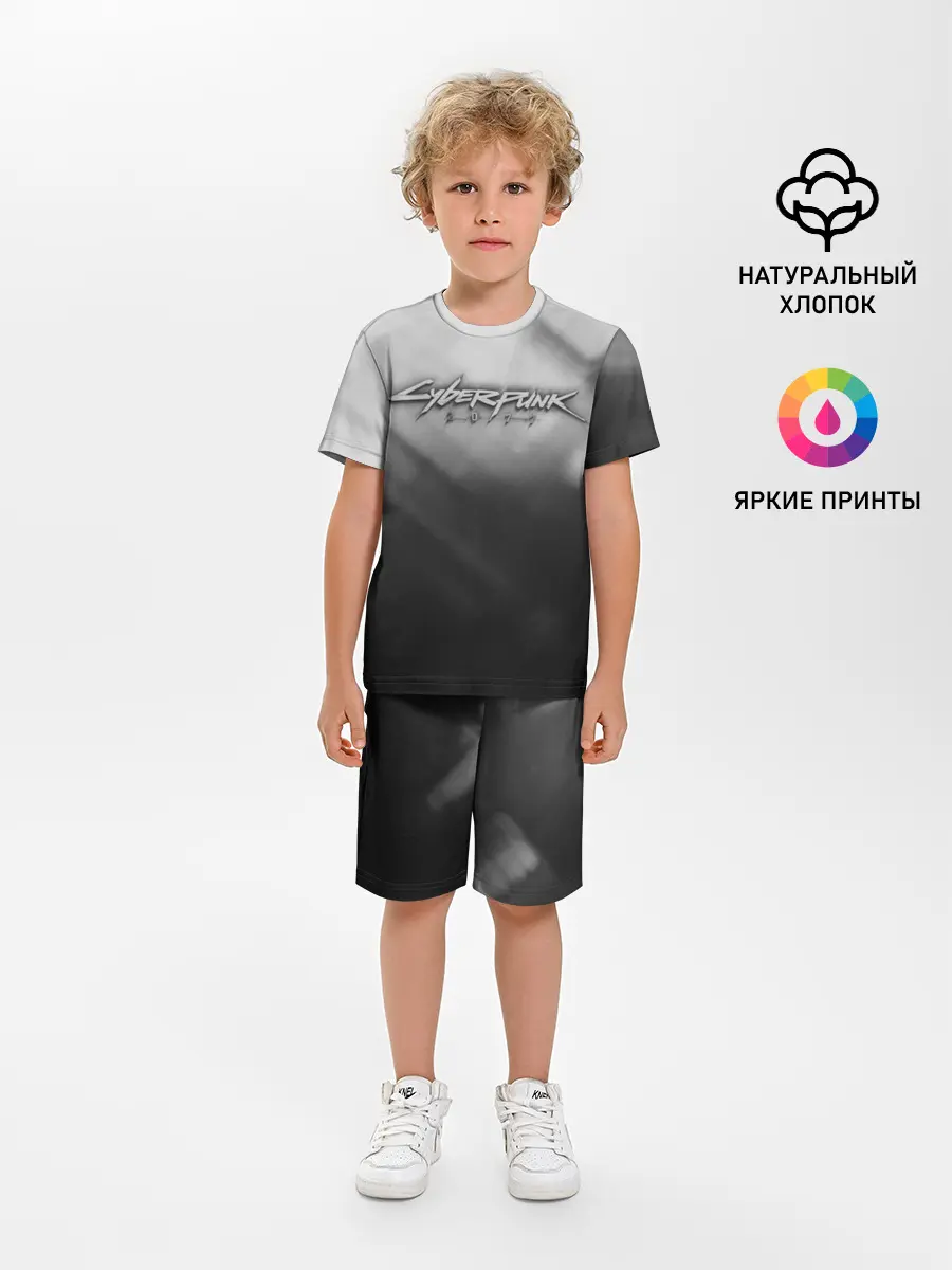 Детская пижама с шортами / CYBERPUNK 2077