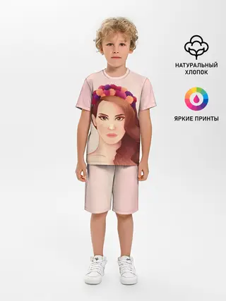 Детская пижама с шортами / Painted Lana