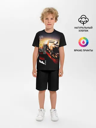 Детская пижама с шортами / FORMULA 1