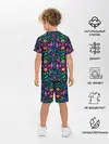 Детская пижама с шортами / Орнамент Forest