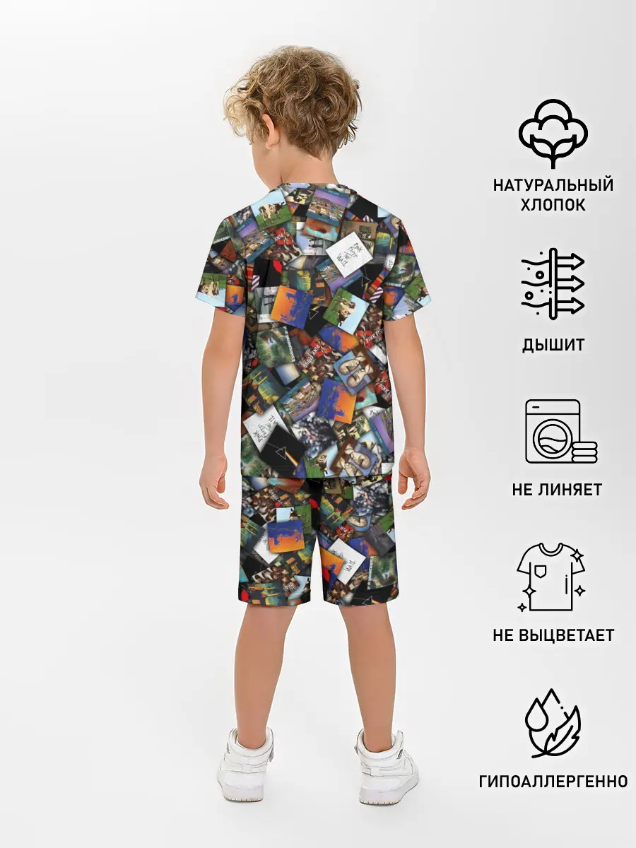 Детская пижама с шортами / Pink Floyd. Дискография