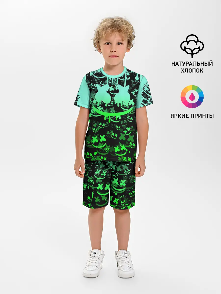 Детская пижама с шортами / MARSHMELLO