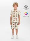 Детская пижама с шортами / Лапки