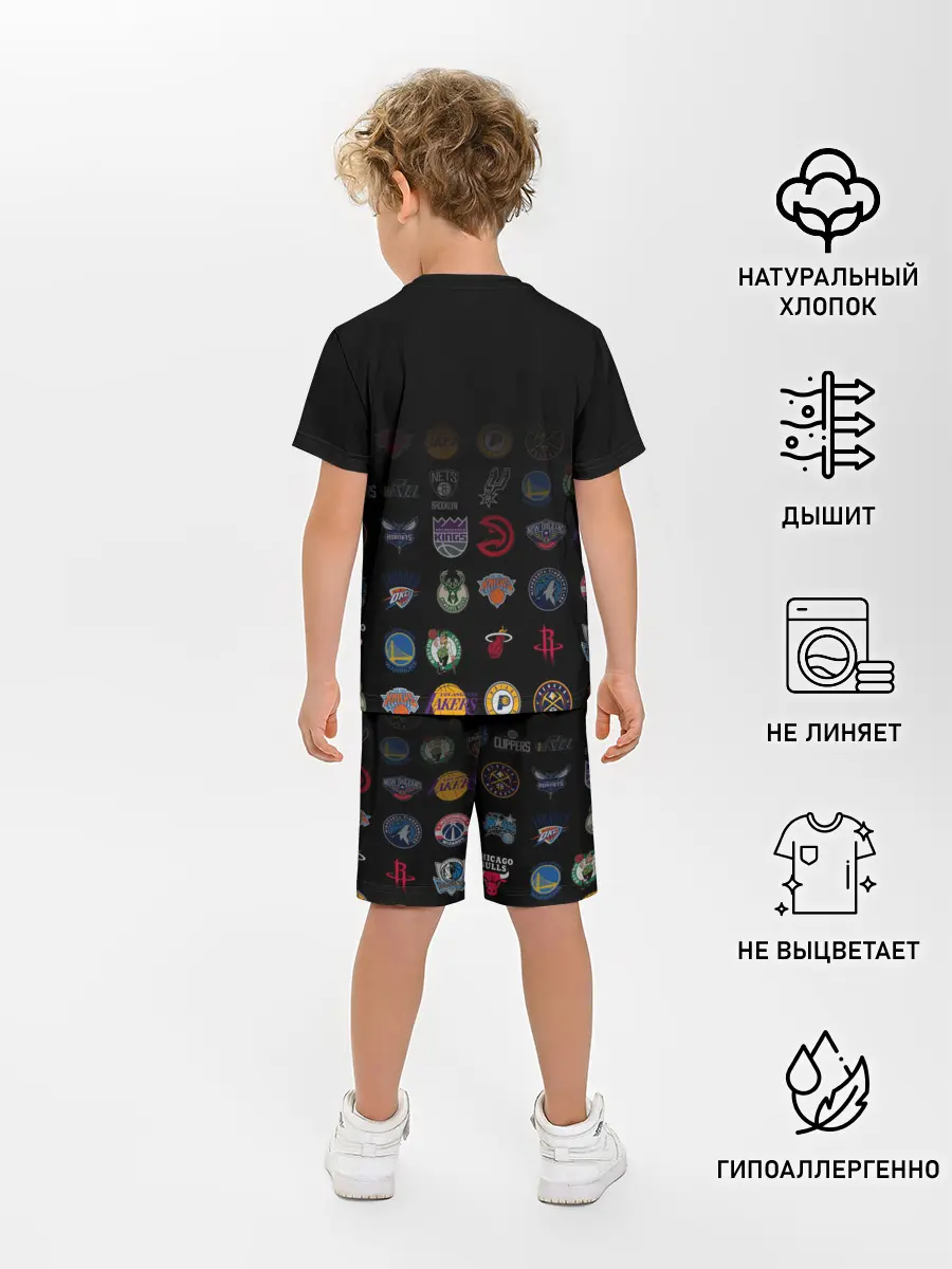 Детская пижама с шортами / Atlanta Hawks
